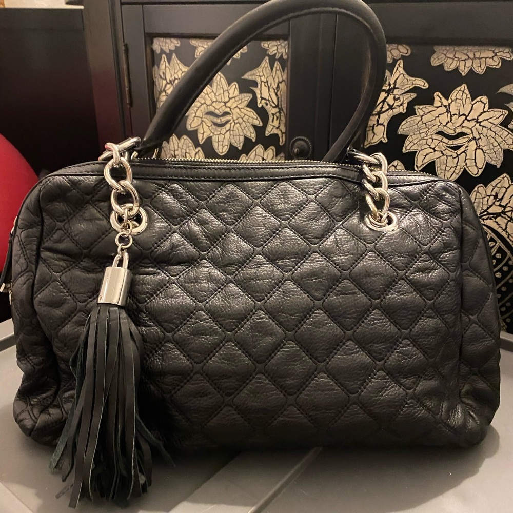 Black Calvin Klein purse.